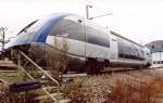 Ein Baleine (Walfisch) der Reihe X73500 im Depot Thionville,
 August 2002